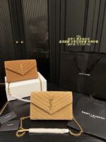 Yves Saint Laurent Suede Envelope Bag Soft And Refined, Versatile And Timeless - Image 12