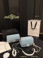 Chanel Velvet Diamond Ball Square Pouch Red Velvet Sparkling Diamond Double Ball Vintage Elegant Handbag - Image 12