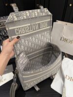 Dior Camp Vintage Print Messenger Bag New Buckle Closure Adjustable Shoulder Strap Lightweight With Generous Capacity - Image 9