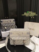 Dior Camp Vintage Print Messenger Bag New Buckle Closure Adjustable Shoulder Strap Lightweight With Generous Capacity - Image 10