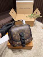 Louis Vuitton Christopher Monogram Camera Bag Stylish And Versatile Elegant And Sophisticated - Image 3