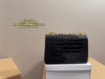 Dolce & Gabbana Dg Girls Crocodile-Embossed Chain Bag Versatile, Fashionable And Eye-Catching - Image 2