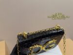 Dolce & Gabbana Dg Girls Crocodile-Embossed Chain Bag Versatile, Fashionable And Eye-Catching - Image 8