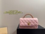Chanel Handheld Accordion Bag Black Champagne Gold Multiple Compartments Long, Slim Silhouette - Image 11