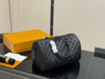 Louis Vuitton Keepall Embossed Calfskin Pillow Bag Unisex Style - Image 8