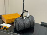 Louis Vuitton Keepall New Cushion Bag Genuine Leather Unisex Style