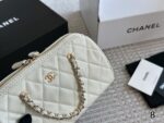Chanel 25P Bowling Bag - Black With White Trim Boston Bag Carry Or Crossbody Comfortable And Durable Generous Capacity - Image 3