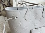 Louis Vuitton Neverfull Tote Generous Capacity With Detachable Mini Bag Striped Lining - Image 2