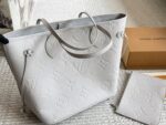 Louis Vuitton Neverfull Tote Generous Capacity With Detachable Mini Bag Striped Lining - Image 5