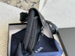 Prada 2022 Spring/Summer Collection Men'S Recycled Nylon Leather Crossbody Shoulder Bag - Image 4