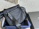 Prada 2022 Spring/Summer Collection Men'S Recycled Nylon Leather Crossbody Shoulder Bag - Image 6