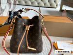 Louis Vuitton Bb Neonoe Mini Bucket Bag Full Steel Hardware Crossbody/Shoulder/Handheld Authentic Original Version With Box - Image 9
