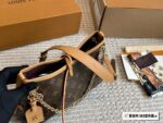 Louis Vuitton Carryall Bb Monogram Gold Chain Tote - Image 3