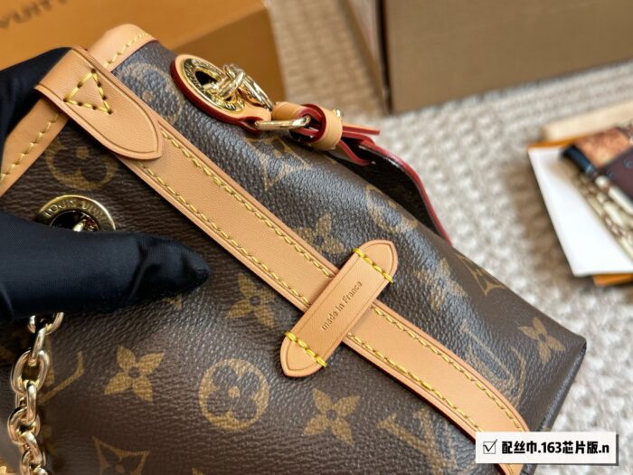 Louis Vuitton Carryall Bb Monogram Gold Chain Tote - Image 8