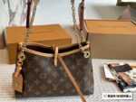 Louis Vuitton Carryall Bb Monogram Gold Chain Tote - Image 9