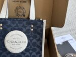 Coach Dempsey Tote - Classic Logo, Adorable Colourway, Small Size (Upgraded Version With Box) - Image 2