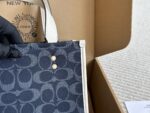 Coach Dempsey Tote - Classic Logo, Adorable Colourway, Small Size (Upgraded Version With Box) - Image 7