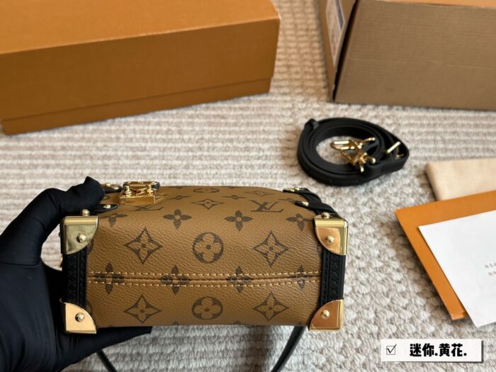 Louis Vuitton Side Trunk Mini Runway-Inspired Compact Bag Stylish Same As Eileen Gu'S - Image 7