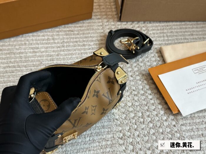 Louis Vuitton Side Trunk Mini Runway-Inspired Compact Bag Stylish Same As Eileen Gu'S - Image 8