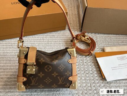 Louis Vuitton Side Trunk Mini Monogram Mini Soft Case Same As Eileen Gu'S Showpiece Small Size