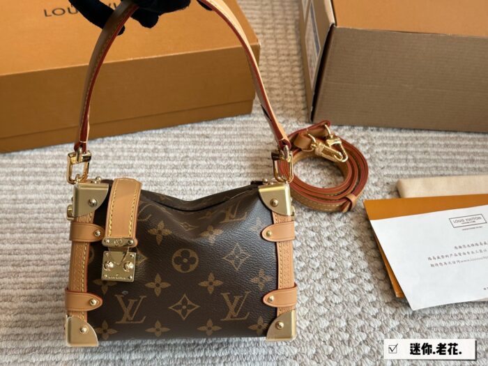 Louis Vuitton Side Trunk Mini Monogram Mini Soft Case Same As Eileen Gu'S Showpiece Small Size - Image 1