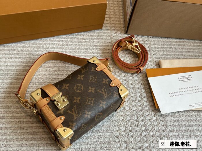 Louis Vuitton Side Trunk Mini Monogram Mini Soft Case Same As Eileen Gu'S Showpiece Small Size - Image 4