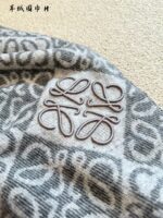 Loewe New Embossed Scarf: Classic And Exquisite - Image 3