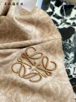 Loewe New Embossed Scarf: Classic And Exquisite - Image 8