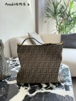 Fendi Shopping Bag Ff Pattern Tote - Image 2