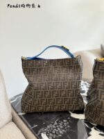 Fendi Shopping Bag Ff Pattern Tote - Image 3