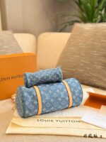 Louis Vuitton 24 Denim Monogram Babylone Mother-And-Child Shoulder Bag Lightweight And Spacious - Image 5