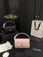 Chanel Upgraded Handle Fortune Bag Card Slots, Hidden Pocket, Woven Design - Image 11