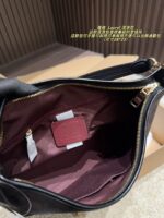 Coach Laurel Wander Bag - Vintage Print With Brown And Black Accents Classic Heritage Style Handheld, Crossbody, Or Shoulder Carry Commuter Bag Generous Capacity Zip Closure - Image 7