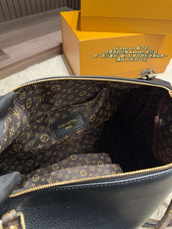 Louis Vuitton Lv Express Underarm Bag Triple-Strap Design Inspired By The Keepall Travel Bag Multi-Scenario Adaptability - Image 9
