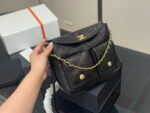 Chanel 24P Hippie Hobo Bag Retro Chic, Edgy, High-Quality, Versatile Bag - Image 2