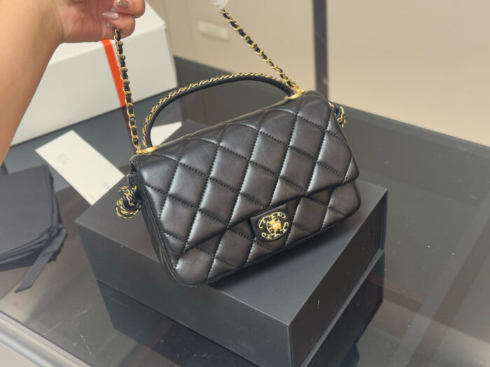 Chanel Monogrammed Handle Wallet On Chain (Woc) - A Versatile Classic, Exquisitely Charming - Image 5
