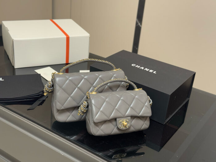 Chanel Monogrammed Handle Wallet On Chain (Woc) - A Versatile Classic, Exquisitely Charming - Image 14