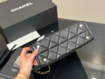 Chanel Tote Shopping Bag Buy One Get One Free Chick Yellow Quadri-Stitched Chain Strap Soft And Comfortable - Image 9