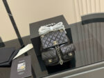Chanel Duma Series 23P Black Gold Little Frog Backpack Can Be Worn As A Shoulder Bag Or Carried By Hand - Image 10