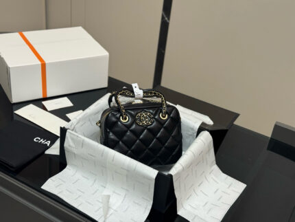 Chanel 25C Bowling Bag - Exquisite Detail Design