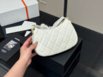 Chanel Hobo Shoulder Bag Classic Leather Chain Strap Comfortable To Carry New Arrival - Image 7