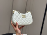 Chanel Hobo Shoulder Bag Classic Leather Chain Strap Comfortable To Carry New Arrival - Image 9