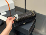 Chanel Cf Top-Grade Patent Leather Quilted Chain Bag. A Must-Have For All Seasons. - Image 5