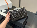 Chanel Cf Top-Grade Patent Leather Quilted Chain Bag. A Must-Have For All Seasons. - Image 7