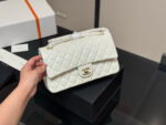 Chanel Cf Top-Grade Patent Leather Quilted Chain Bag. A Must-Have For All Seasons. - Image 12
