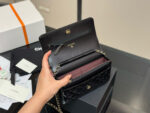 Chanel Patent Leather Woc Wallet With Card Compartments And Hidden Pocket - Practical - Image 3