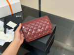 Chanel Patent Leather Woc Wallet With Card Compartments And Hidden Pocket - Practical - Image 11
