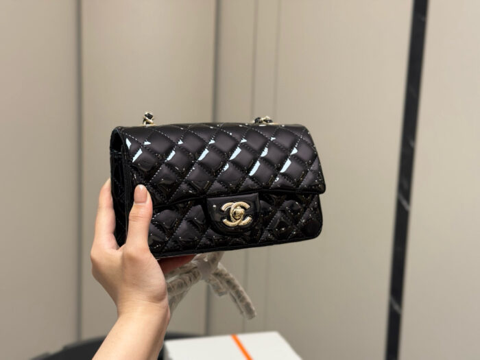 Chanel Mini Cf Handle Handbag Adorable And Spacious - Image 9