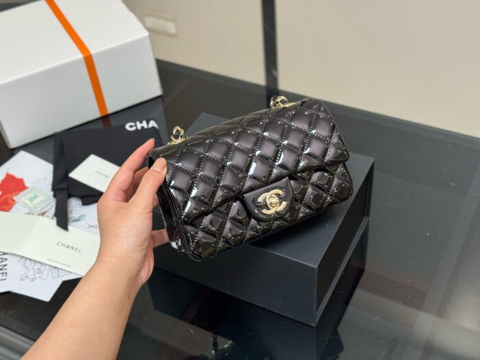 Chanel Mini Cf Handle Handbag Adorable And Spacious - Image 10