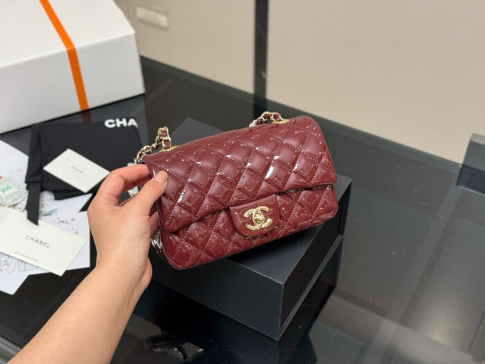 Chanel Mini Cf Handle Handbag Adorable And Spacious - Image 11